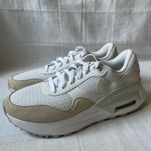 Nike Air Max System White Platinum Sneakers Men’s Size 7.5 Womens 9 DM9537-101